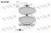 FTE BL2377B1 Brake Pad Set, disc brake